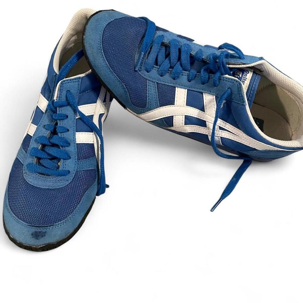 Onitsuka Tiger Ultimate 81 Blue White Sneakers Shoes – Size US 8 / 26 cm